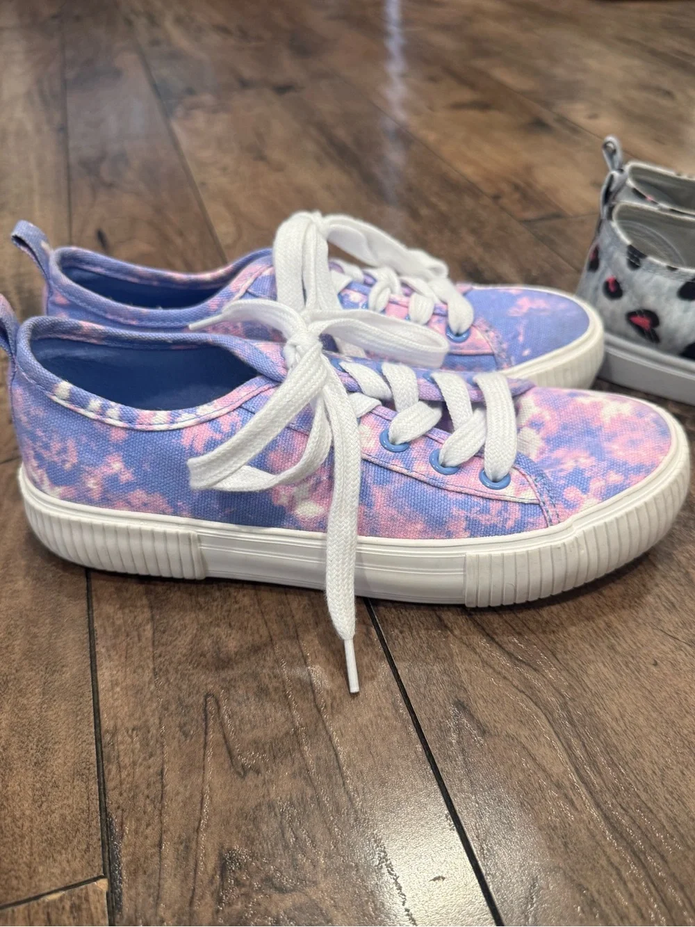 2 PAIRS - Like New - Girls Sneakers